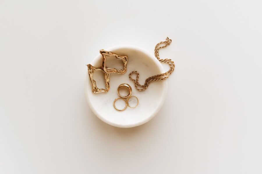 Minimal gold silver