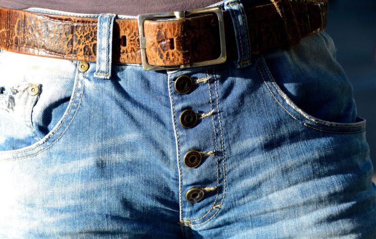 Person wearing jeans
