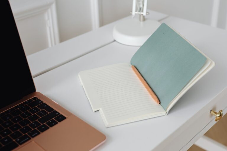Student desk laptop