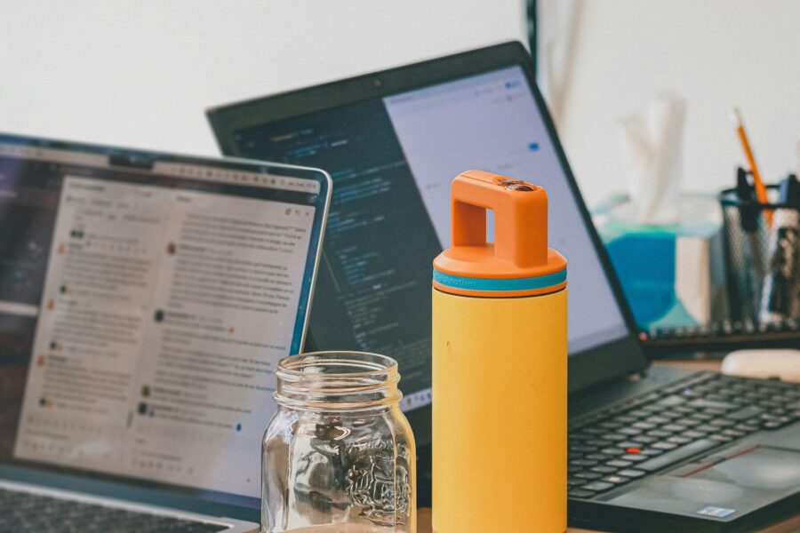 Reusable water bottle