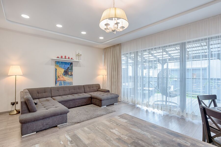 Studio apartment floor