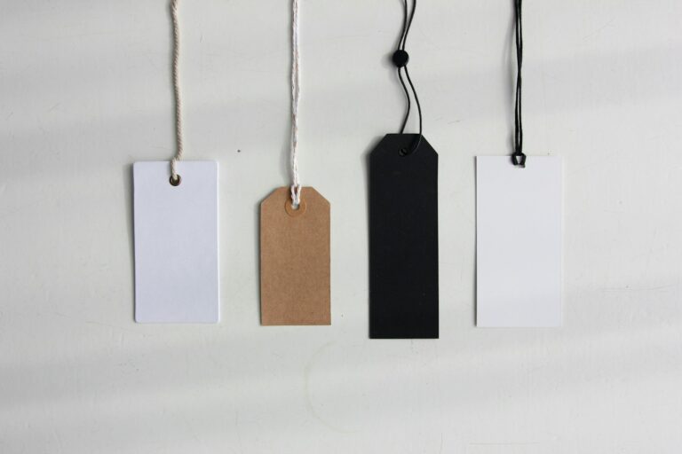 Product price tags
