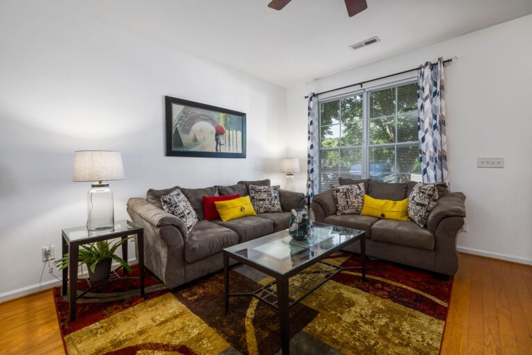 Cozy rented living
