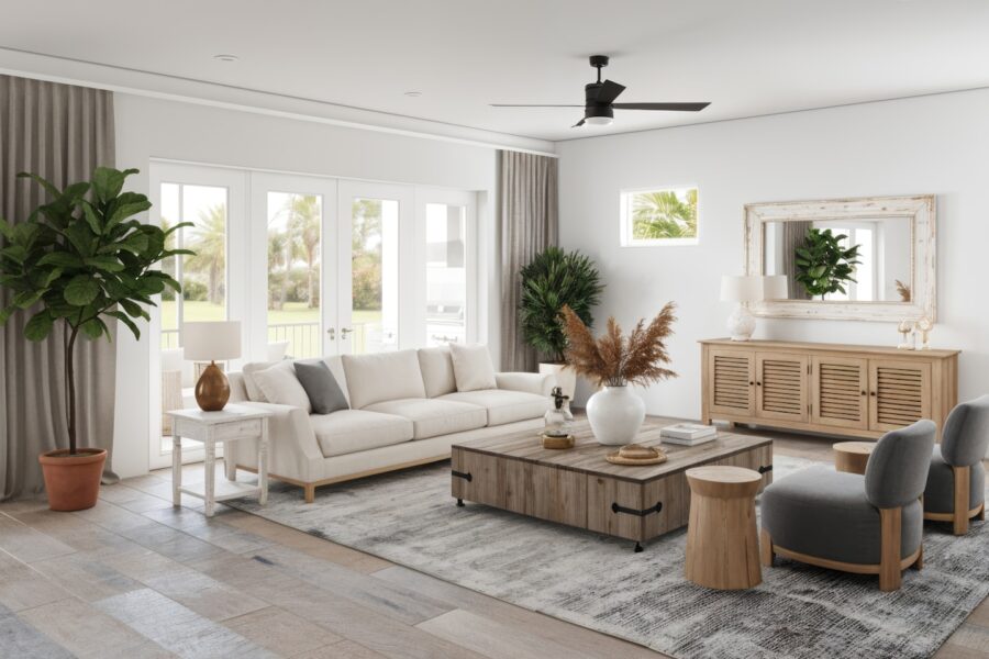 Summer living room