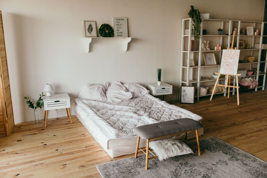 Bed storage boxes